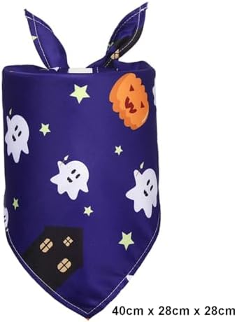2-Piece Set Small Puppy Halloween Alien Dog Shirt & Bandana Pet Cat Clothes Outfit L - Image 5