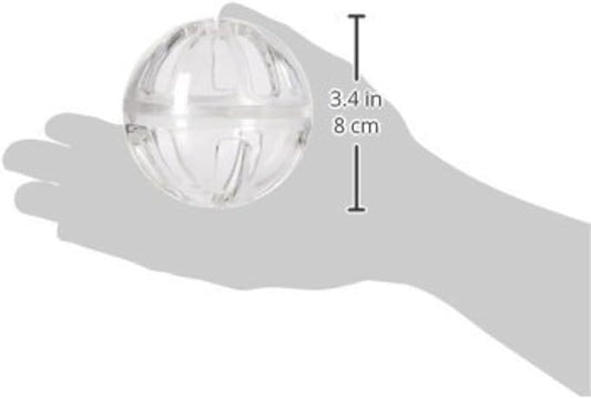 Bearded Dragon Feeder Toy Reptile Foraging Ball Lizard Enrichment Interactive Toy Reptile Terrarium Tank Decor for Lizard,Chameleon Small Animals (3.4 Inch)