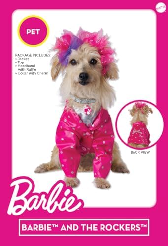 Barbie and The Rockers Dog Costume, Medium for Small Dogs - Image 3