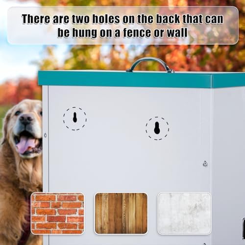 50 Lbs Automatic Dog Feeder for Large Dogs, Dog Food Dispenser