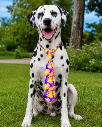 PET SHOW 10 Pack Tie Dye Dog Ties Neckties XL for Extra Large Dogs - Image 6