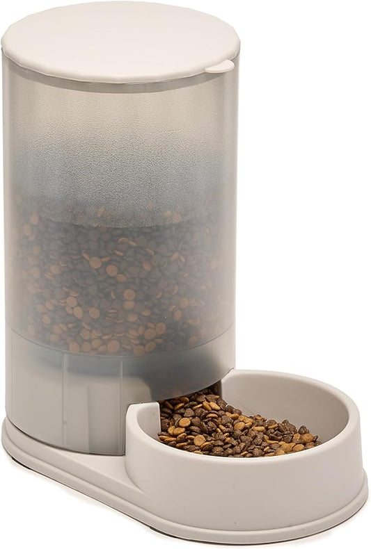 Automatic Pet Feeder, 5 Lbs Dog Food Capacity, Gray
