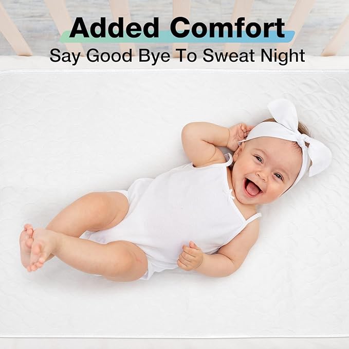 Bed Pads Washable Waterproof, 52" x 34" (4 Pack) Incontinence Bed Pads, Waterproof Bed Pad & Pee Pad, Perfect for Kids, Adults, The Elderly and Pets