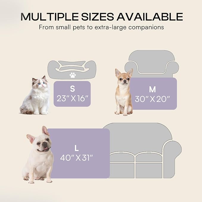 Luciphia 1 Pack 3 Cat Printed Fleece Pet Blankets Washable,Soft Warm Throw Covers for Crate Couch Bed,Cozy Puppy Essentials for Dogs and Cats,Purple/Grey/Khaki, Small (23x16 inch)