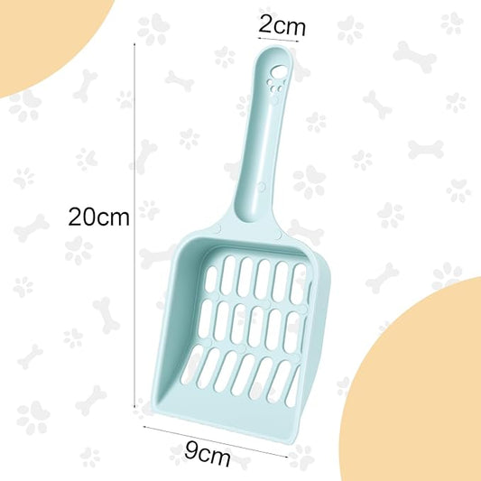 Cat Litter Scoop Litter Scooper Cat Scooper Deep Shovel Cat Litter Scoops Metal Cat Litter Scoop Sifting Shovel for Cat Litter Box