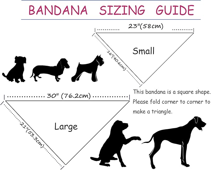 ARING PET Valentine's Dog Bandana-Cute Heart Pet Bandanas, Soft Scarf Cotton Dogs Triangle Bibs for Small to Large Dogs and Cats