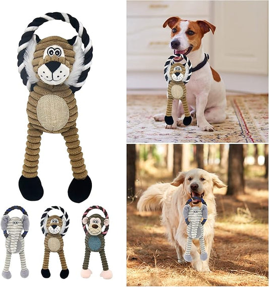 Puppy Chew Toys, Funny Heavy Duty Cute Dog Toys Aggressive Chewers,Soft Durable Fabric Interactive Dog Toy for Aggressive Chewers for Indoor Teething Home Puppy Anxiety Relief Small Medium Breeds