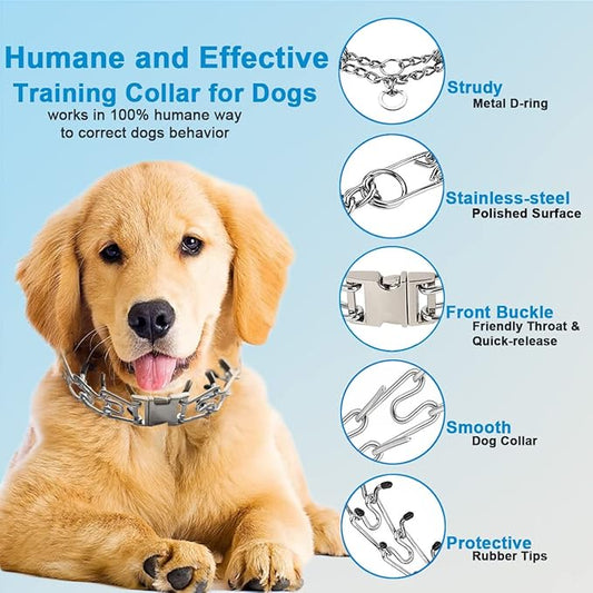 Dog Collar with Quick Release Buckle for Small Medium Large Dogs