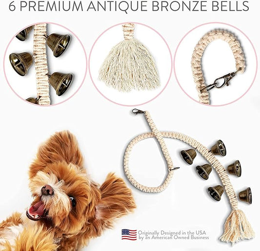Dog Door Bells for Potty Training - Puppy Supplies for Pets & Puppies, 1 Pack