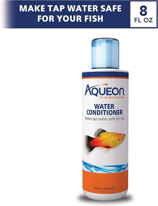 Aqueon Aquarium Water Conditioner Bottle, 8 Ounces