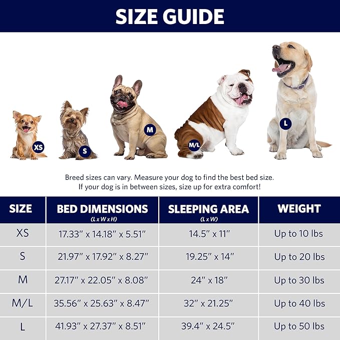 MidWest Homes for Pets Orthoperdic Egg-Crate Nesting Pet Bed w/ Teflon Fabric Protector, Small Brown