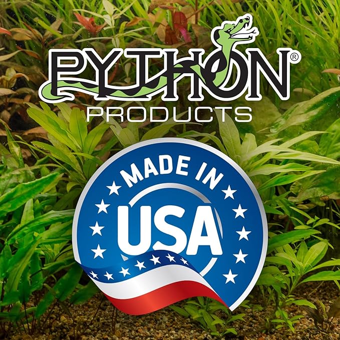 Python No Spill Clean and Fill Aquarium Maintenance System, Gravel Cleaner and Water Changer, 50 Foot