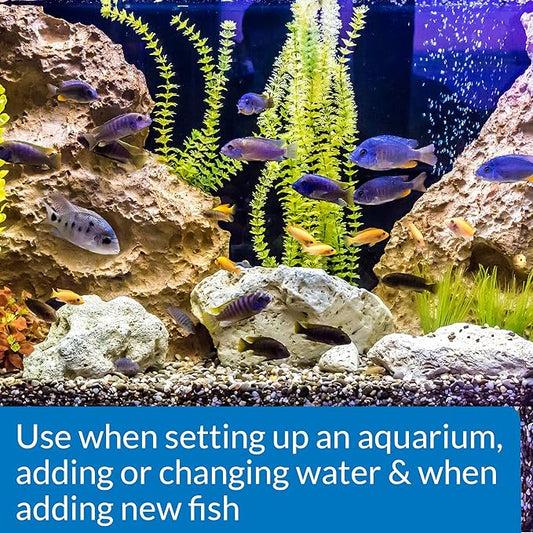 API STRESS COAT Aquarium Water Conditioner 5-Gallon Bottle