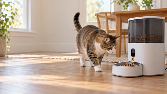 How to Introduce an Automatic Pet Feeder to Your Cat or Dog
