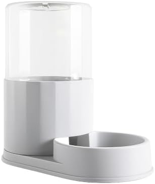 Automatic Pet Water Dispenser with 3.8 Liter Capacity, Gray