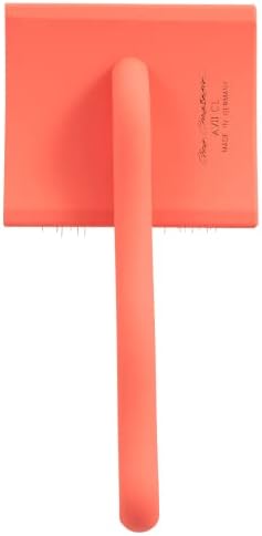 Chris Christensen Big G Dog Slicker Brush for Dogs (Goldendoodles, Labradoodles, Poodles), Groom Like a Professional, Fluff Detangle Style, Saves Time Energy, Coral, Large - Image 3