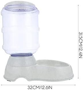 Ipetboom Automatic Pet Feeder, Dog Cat Dry Food Dispenser, Plastic, Multiple Pets