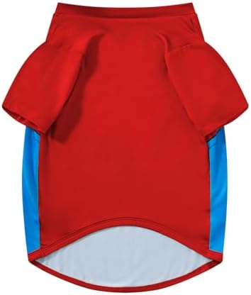 Halloween Pet Costume Super Dog Role Play Costumes (Bright Red, M) - Image 5