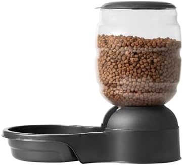 Petmate Replendish Gravity Dog Feeder, 5lbs, Microban Antimicrobial Base