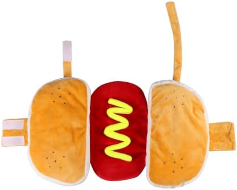 GOYOSWA Dog Hot Dog Costume, Dog Halloween Costumes Funny Pet Hot Dog Costume for XS Small Medium Dogs Cats Pets (Medium) - Image 5