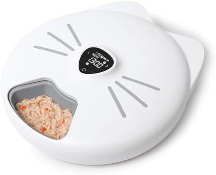 Catit PIXI Smart 6-Meal Feeder, White