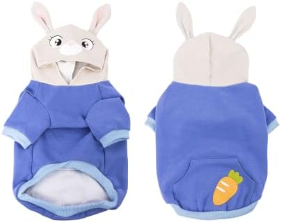 Hotumn Blue Bunny Dog Halloween Costume for Medium Pets (Large) - Image 2