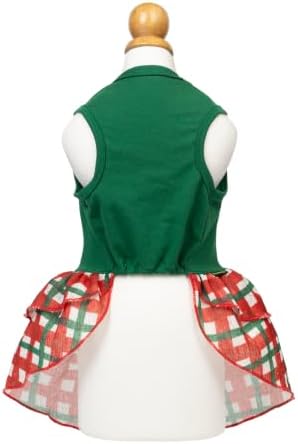 Fitwarm Santa's Favorite Dog Dress, Christmas Outfit for Small & Medium Dog - Image 2