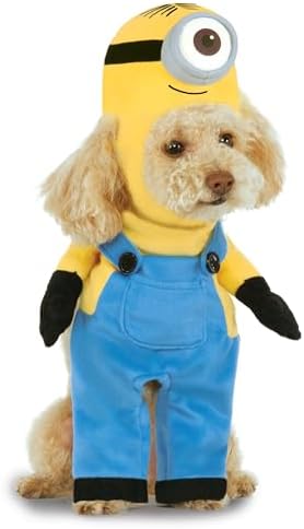 Despicable Me: Minion Stuart Pet Costume for For Dogs or Cats by Rubies, Large by Rubies