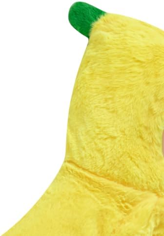 Dog Banana Costume Jackets Small Dogs Winter Coat for Halloween (Medium) - Image 4