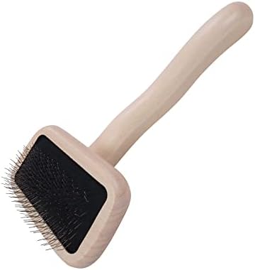 Chris Christensen Karben I Slicker Brush for Dogs, Groom Like a Professional, Ideal For All Coat Types, Remove Shedding Coat, Tangles and Dead Undercoat, 17 mm Stainless Steel Pins, Extra Small by ChrisChristensen