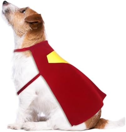 Red Dog Hero Costume Cape for Halloween and Parties (Medium) - Image 2