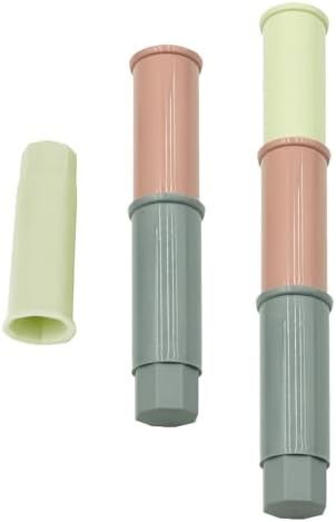 NACOCO Pet Standing Water Dispenser - Cat Dog Standing Bowl with Detachable Pole Automatically Feeding Water Height Adjustable(Grey/Grey Pink/Green Grey Adjustable Rods)