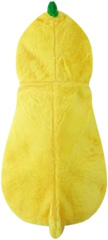 Dog Banana Costume Jackets Small Dogs Winter Coat for Halloween (Medium) - Image 3