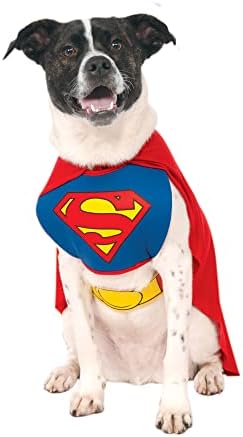 DC Comics Superheroes: Superman Pet Costume for For Dogs or Cats by Rubies, XL - Image 4