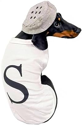 Salt and Pepper Dog Costume Halloween Pet Dog Cosplay Salt & Pepper Theme Costume (White, X-Large) by Unknown