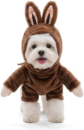 Halloween Small Large Dog Costume Elf Outfit,Brown S by LittleDropet