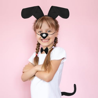 Syhood Puppy Dog Costume Set for Halloween Carnival - Image 4