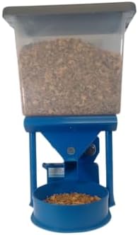 Precision XL Automatic Large Dog Feeder, 30 lb Storage Capacity, Program up to 4 timed Meals/Day with Smartphone, JAM-Free (Royal Blue)