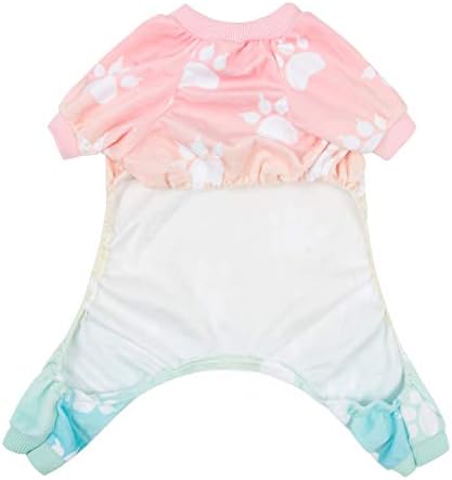 CuteBone Small Dogs Outfit Soft Puppy Onesies Pjs Dog Pajamas Pet Coat Cat Apparel Comfy Doggie Jumpsuit Bodysuit for All Seasons - Image 6