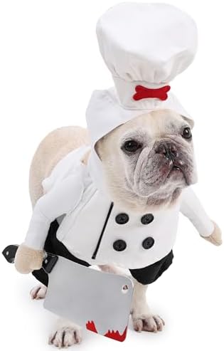 Funny Dog Chef Costume, Adjustable by TianfuSpanda