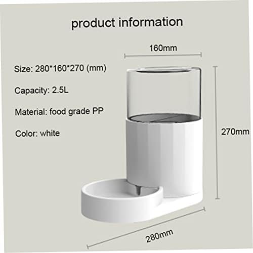 Cat Feeding Watering Supplies, Pet Water Dispenser Without Electricity Automatic Water Bowl Dispenser Water Dispenser for Cats Water Self Feeder Dog Fountain Dogs Bowl Bottles