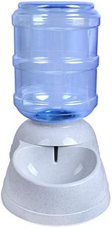 Pet Water Dispenser Station - 3 Gallon/11L Replenish Pet Waterer for Large Dog Cat Animal Automatic Gravity Water Drinking Fountain Bottle Bowl Dish Stand