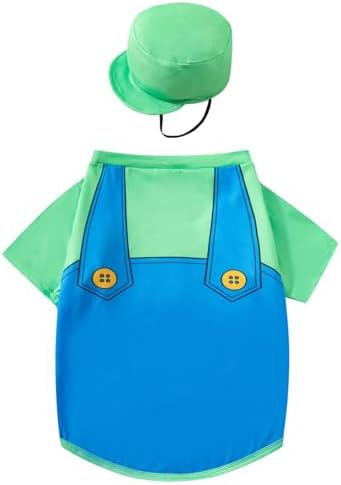 Halloween Pet Costume Super Dog Role Play Costumes (Light Green, S) - Image 2