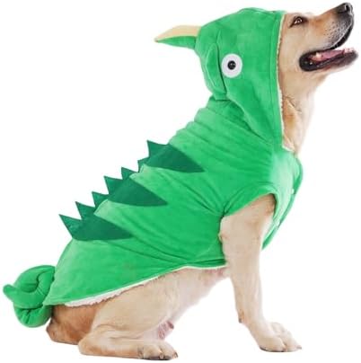 Halloween Chameleon Dog Costume Funny Pet Cat Clothes Outfits,5XL by MuYaoPet