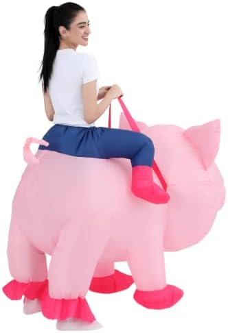 Inflatable Costume for Adult Ride on Animal Blow up Costumes Inflatable Halloween Costumes Fancy Dress Adults - Image 4
