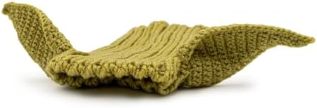 Zoo Snoods Baby Yoda Costume - Alien Knit Dog Snood Wrap for Pets, Warm Neck Ear Cover Protection for Halloween and Winter (Small) - Image 2