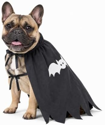 Halloween Dog Costume, Bat Halloween Dog Cape for Medium Large Pets(M) by Unknown