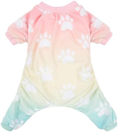 CuteBone Small Dogs Outfit Soft Puppy Onesies Pjs Dog Pajamas Pet Coat Cat Apparel Comfy Doggie Jumpsuit Bodysuit for All Seasons by CuteBone