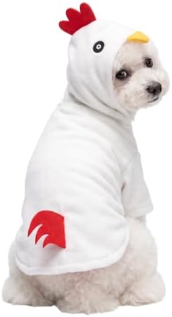Funny Plush Chicken Dog Costume for Halloween Thanksgiving (Large) by Unknown