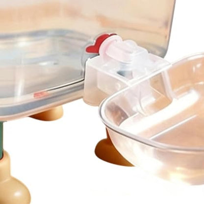 Smile Face Auto Dog Drinking Feeder,Automatic Fountain Water Dispenser